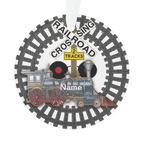 Railroad Train Ornament