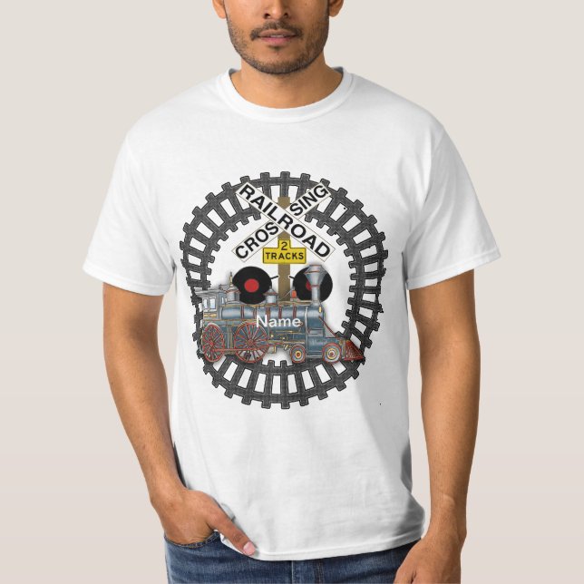 Railroad Train  t-shirt (Front)