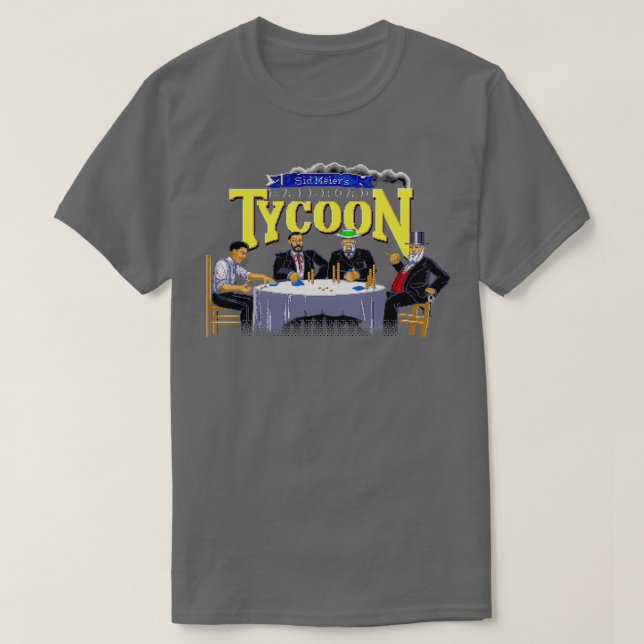 Railroad Tycoon 1 T-Shirt (Design Front)