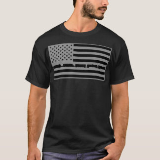 Railroad Worker Flag T-Shirt
