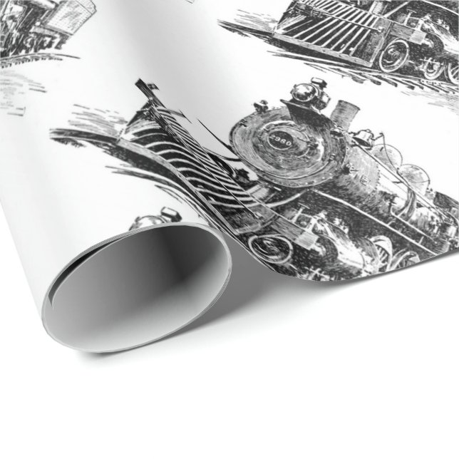 Railroad Wrapping Paper (Roll Corner)