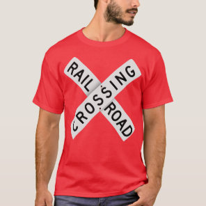 Railroad Xing Sign classic T-Shirt