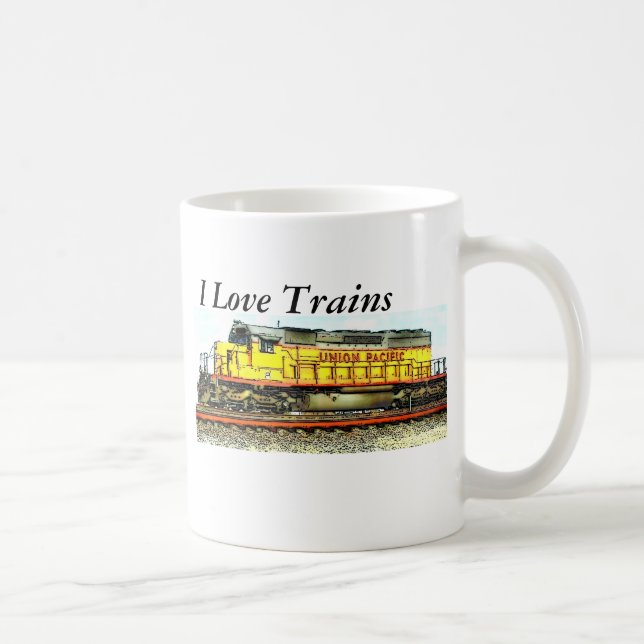 Railroadiana Coffee Mug (Right)