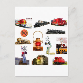 Railroadiana Greeting Card