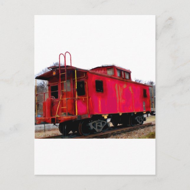 Railroadiana Postcard (Front)