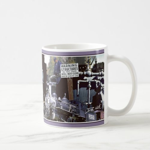 Railroading Montage Coffee Mug