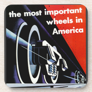 Railroads-Most Important Wheels in America Coaster