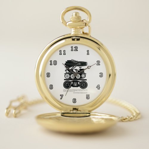 Railroads Moved 90 of all Freight in World War 2  Pocket Watch