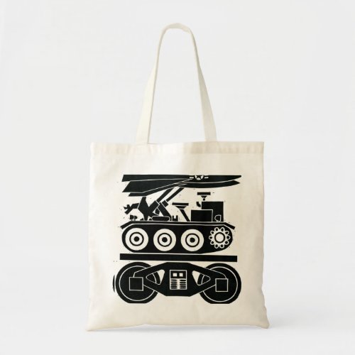 Railroads Moved 90 of all Freight in World War 2  Tote Bag
