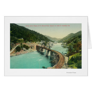 Railway Bridge over Merced River Cards