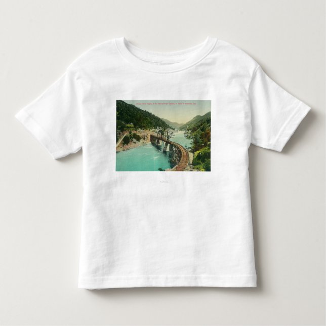 Railway Bridge over Merced River Toddler T-shirt (Front)