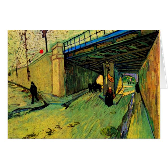 Railway Bridge over Montmajour by Vincent van Gogh (Front Horizontal)