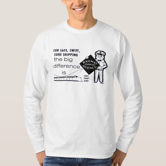 Railway Express Agency 1959 Sweatshirt T-Shirt (Front)