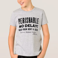 Railway Express Agency - Perishable -Kids T-Shirt