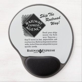 Railway Express; Ship The Railroad Way Mousepads