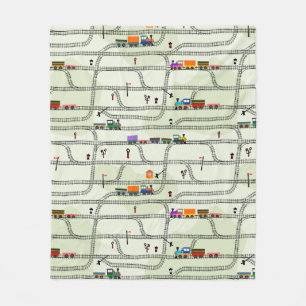 Railway Fleece Blanket