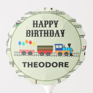 Railway Kids Trains & Tracks Balloon