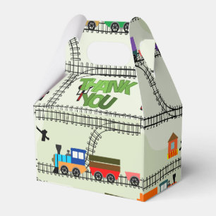 Railway Kids Trains & Tracks Favor Boxes