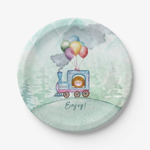 Railway Kids Trains & Tracks Paper Plates