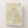 Railway map, British Isles Pocket Folder