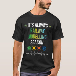 Railway Modelling Model Railroading Train Trains T-Shirt