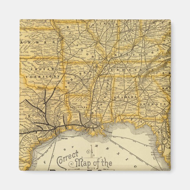 Railway, steamship lines Southern Pacific Company Magnet (Front)