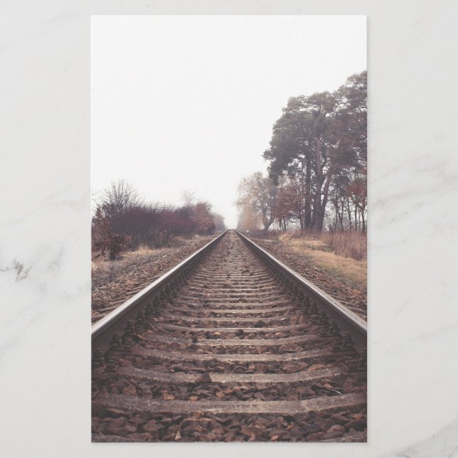 Railway to the Infinity Stationery (Front)