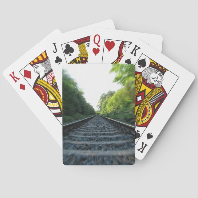 Railway Tracks Poker Cards (Back)