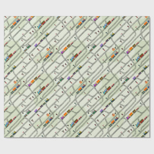 Railway Wrapping Paper
