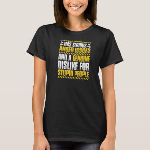 Railwayman Anger Issues Railman Railroader T-Shirt