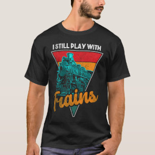 Railways Train Model Railroad Fan Railfan Love   2 T-Shirt