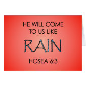 Rain (Front Horizontal)