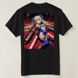 Rain and Firepower Anime T-Shirt