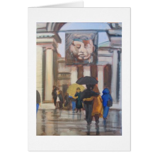 Rain at Legion of Honor Cards (Front)
