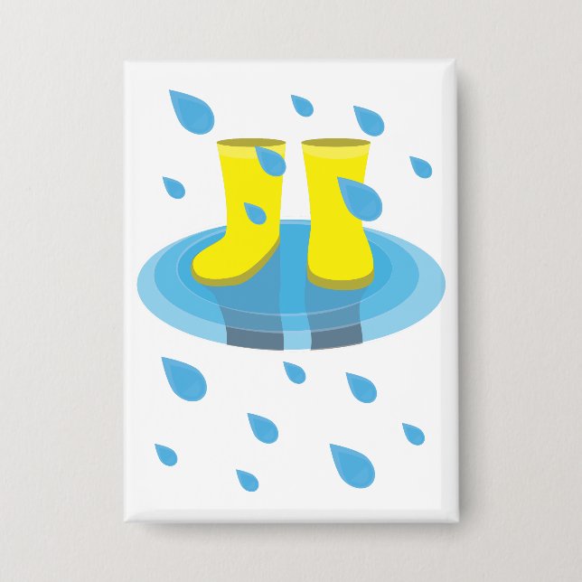 Rain Boots Button (Front)