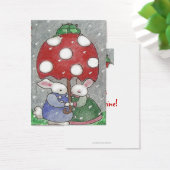 rain bunnies tiny valentine (Desk)