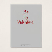 rain bunnies valentine (Back)