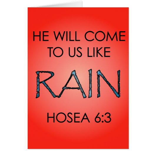 Rain Cards (Front)