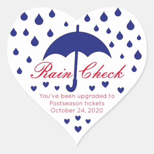 Rain Check Sticker