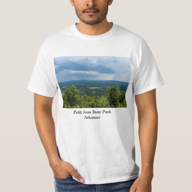 Rain Coming To Petit Jean T-Shirt (Front)