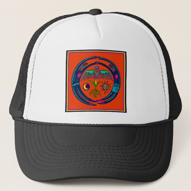 Rain Dance Trucker Hat (Front)