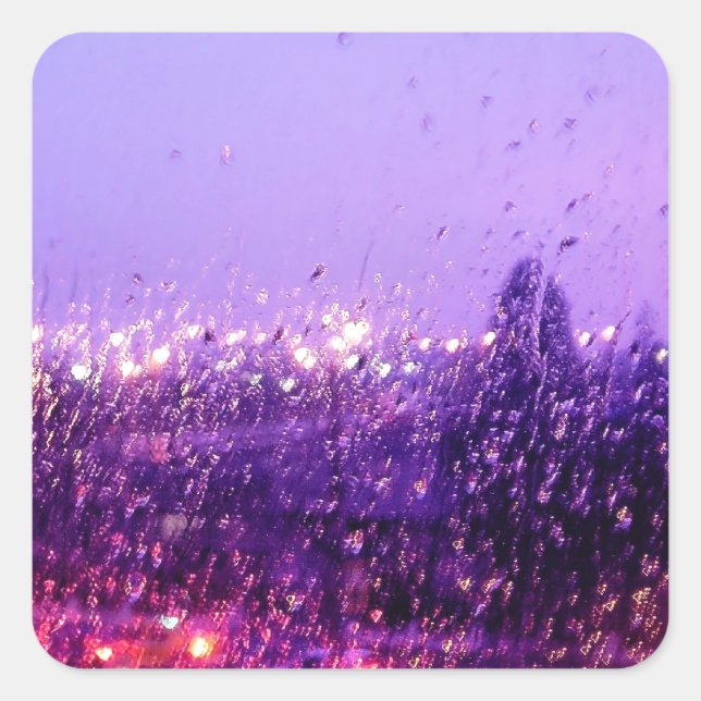 Rain Down on Me Square Sticker (Front)