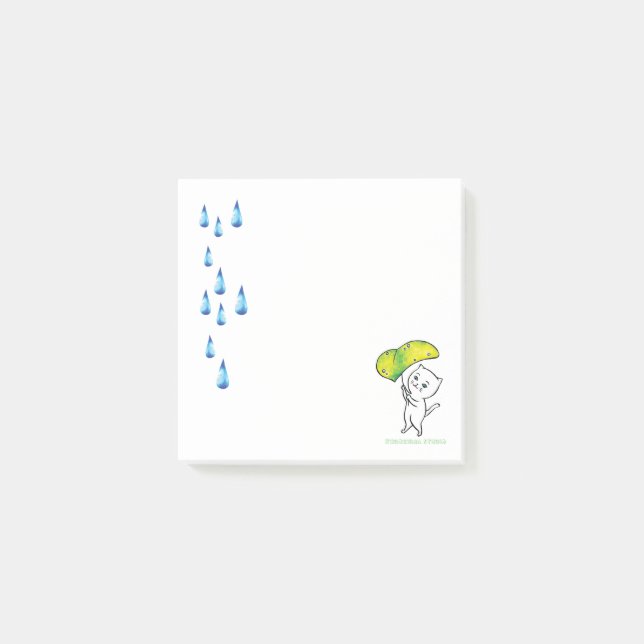 Rain drop notes (Front)