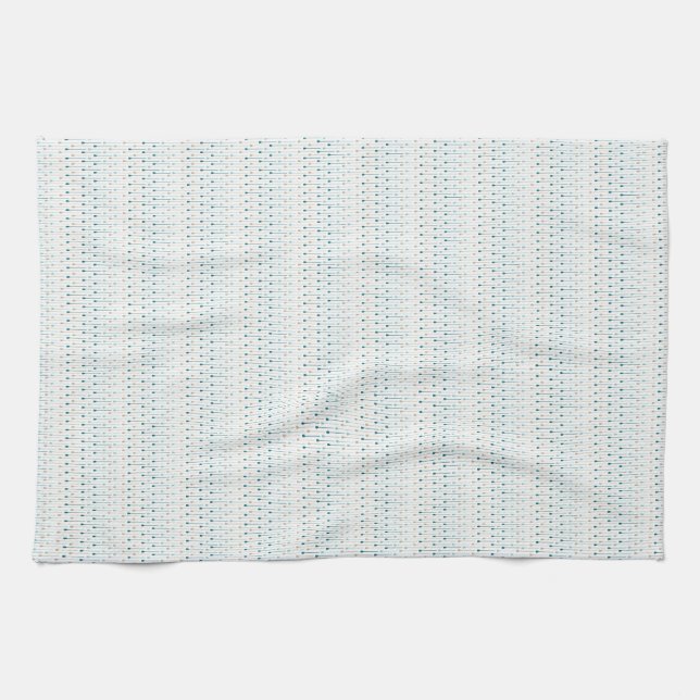 Rain Drop Pattern Kitchen Towel (Horizontal)