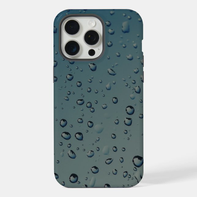 Rain drops iphone case (Back)