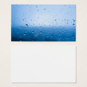 Rain drops on a window glass (Front & Back)