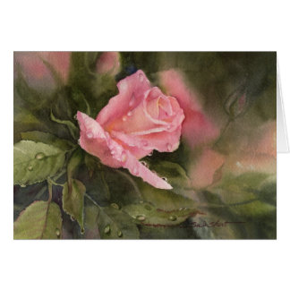 Rain Drops on Roses Cards