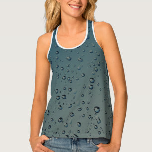 Rain drops tank top