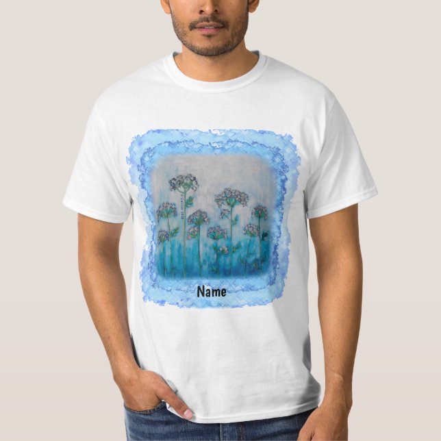 Rain Flowers  T-Shirt (Front)