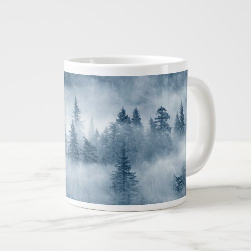 Rain Forest Clouds in the Pacific Northwest Giant Coffee Mug